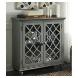 Ashlety t505-642 Antiqued Gray Accent Chest