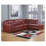 Ashley 201 Red Sectional w