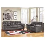 Ashley 201 Gray Sofa & Love Seat