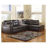 Ashley 201 Chocolate Sectional w