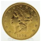 1902-S Liberty Head Gold $20 Gold Piece