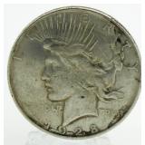 1928-P Peace Silver Dollar *KEY DATE