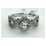 Brilliant 2.50 ct White Topaz Solitaire Ring