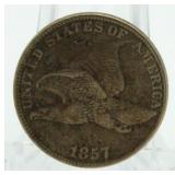 1857 Flying Eagle Cent *1st Year