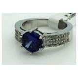 Brilliant 2.50 ct Tanzanite Solitaire Ring