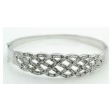 Gorgeous 1.00 ct Diamond Cuff Bracelet