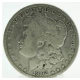 1892-O Morgan Silver Dollar