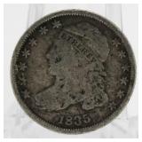 1835 Bust Silver Dime *Early