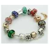 Swarovski "I Love You" Fashion Charm Bracelet