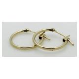 14kt Gold Hoop Earrings