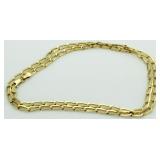 14kt Gold 18" Large Link Necklace