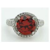 Brilliant 3.00 ct Ruby Solitaire Ring