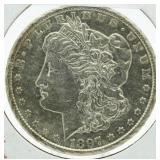 1897-S Morgan Silver Dollar (Ridged)