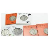 (6) Better Standing Liberty Silver Quarters