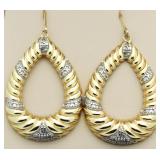 XX-Large Diamond Accent Earrings