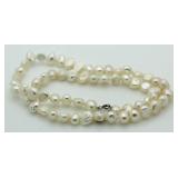 Genuine Pearl 18" Necklace