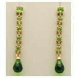 Peridot Dangle Earrings