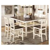 Ashley 583 Whitesburg Counterheight Table & 6