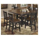 Ashley 580 Owingsville Counterheight Table & 6