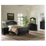 Elements Brooke Black Queen Bedroom Suit