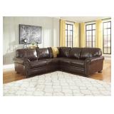 Ashley 504 LEATHER Sectional