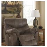 Ashley 714 Alzena Gunsmoke Rocker Recliner