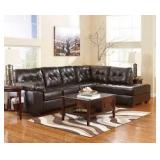 Ashley 201 Chocolate Sectional w