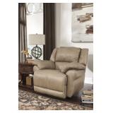 Ashley u989 LEATHER Swivel Rocker Recliner