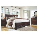 Ashley 697 king porter storage bedroom suite