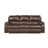 Ashley 513 LEATHER Power Reclining sofa