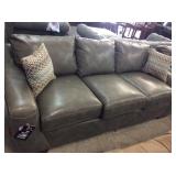 Simmons gray sofa and loveseat