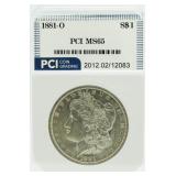 1881-O MS65 Morgan Silver Dollar