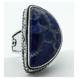 Sodalite Vintage Style Ring