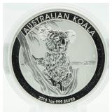 Australian Koala 2015 1 Oz. *BU Silver Round