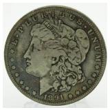 1891-O Morgan Silver Dollar