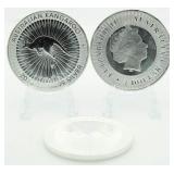 (3) Kangaroo .999 Pure Silver One Ounce Coins