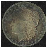 1896 Morgan Silver Dollar *Rainbow Toned