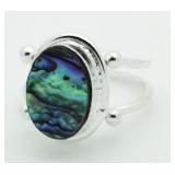 Abalone Shell Designer Ring