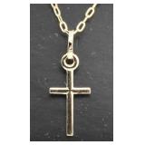 14kt Gold Cross Pendant