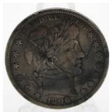 1896-O Barber Silver Half Dollar *Key Date