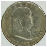 1948 BU Franklin SIlver Half *1st Year