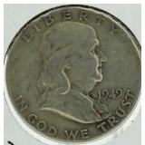 1949 Franklin Silver Half Dollar *2nd Year