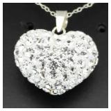 Swarovski Heart Pendant