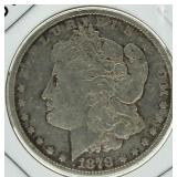 1878 7TF Morgan Silver Dollar