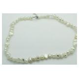 Genuine 18" Pearl Necklace