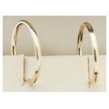 14kt Gold Hoop Earrings