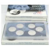 (4) 2009 DC & Territories Quarter Proof Sets