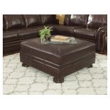 Ashley 504 Leather ottoman