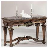 Ashley 953 Marble Top Sofa Table