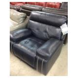 Ashley 657 LEATHER  Power Rocker Recliner w